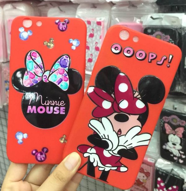 เคส TPU นิ่ม ลายเงา แพ็คถุง ลายมิกกี้มินนี่