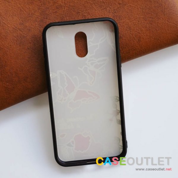 เคส J7 Plus งานสกรีนนูน ลายผีเสื้อ