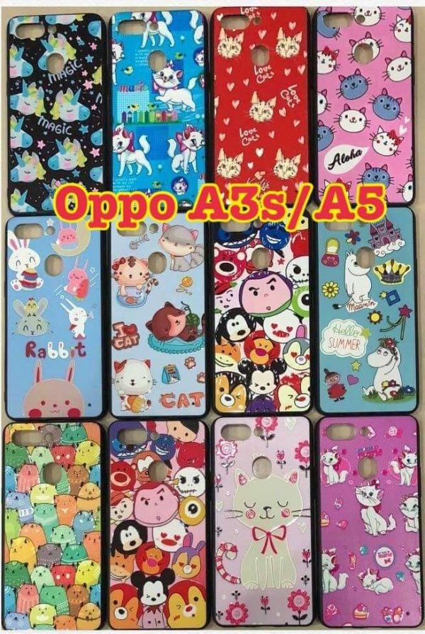 เคส A3S สกรีนลายการ์ตูน