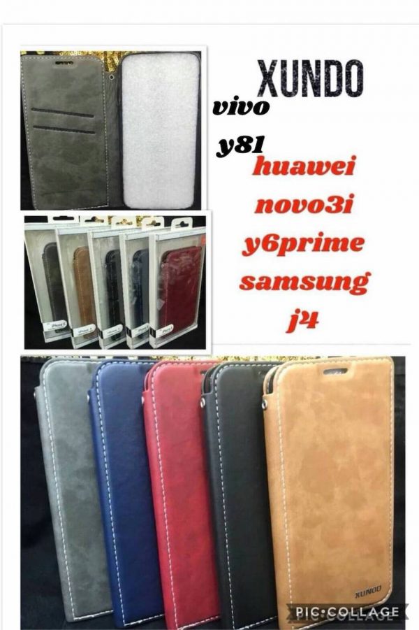 เคสฝาพับ ยี่ห้อ Xundd มี 5 สี ขอบเย็บ