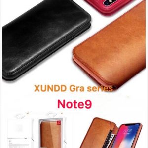 เคส Note9 ฝาพับ หนังฟอกนิ่ม Xundd GRA Series