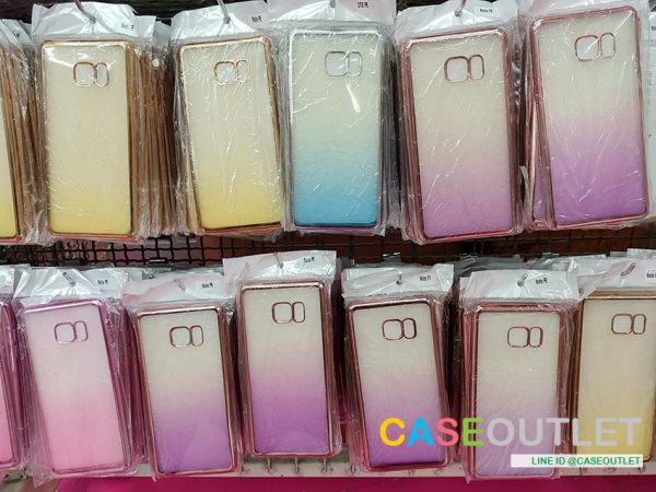 เคส Note fe ใส ขอบเงา ไล่สี ใส่บาง