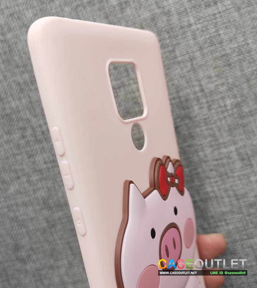 เคส Mate20X ชิลิโคน การ์ตูน หมู นุ่มนิ่ม