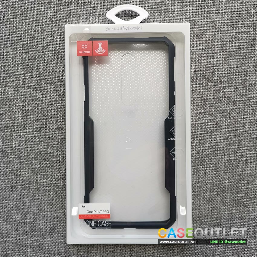 เคส oneplus7 pro 1+7 Xundd beatle series ของแท้ หลังใส ขอบยาง กันกระแทก