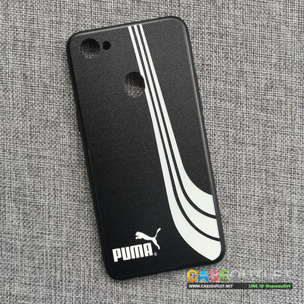 เคส Oppo F7 Puma พูม่า ผิวผ้าใบ canvas ใส่บาง งานสวย