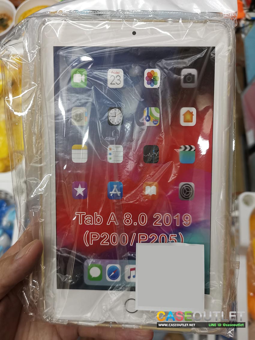 เคส Tab A 8.0 2019 'P205' ใสกันมุม ใส่บาง เสริมมุม กันกระแทก