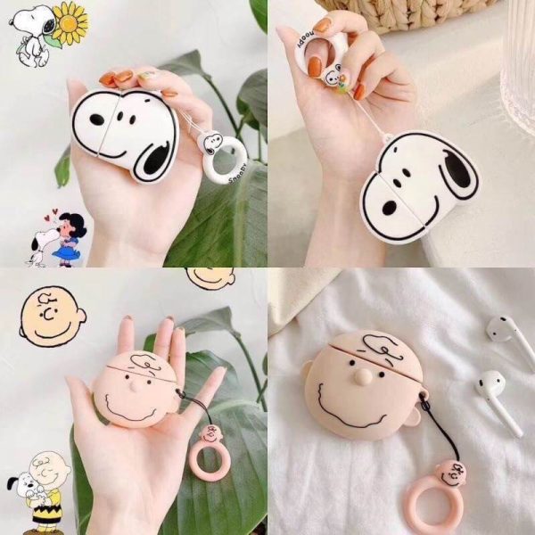 เคส Airpods ชิลิโคน การ์ตูน Snoopy สนูปปี้ น่ารัก กันกระแทก