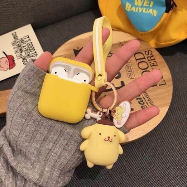 เคส Airpods ชิลิโคน การ์ตูน Pompompurin ปอมปอมปุริน น่ารัก กันกระแทก