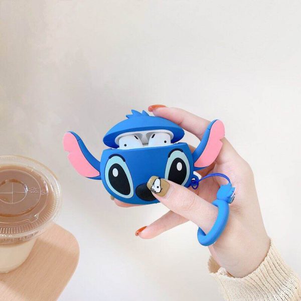 เคส Airpods ชิลิโคน การ์ตูน Stitch สติช น่ารัก กันกระแทก