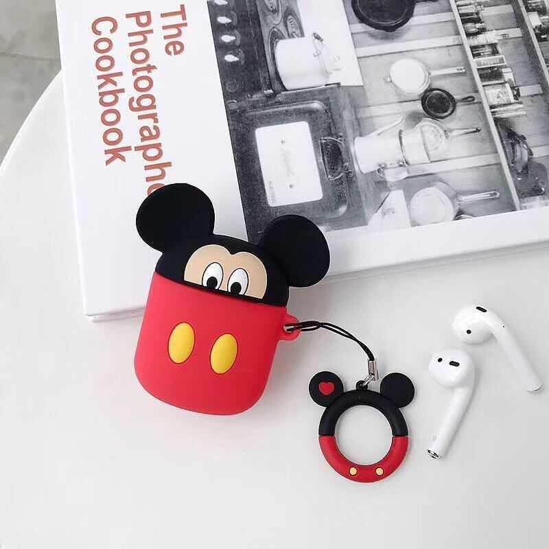 เคส Airpods ชิลิโคน การ์ตูน Mickey มิ๊กกี้ น่ารัก กันกระแทก