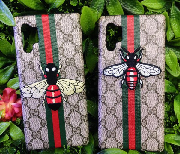 เคส Galaxy Note10+ | Note10 Gucci ลายผึ้ง เคสหนัง ปักลาย สวย หรู