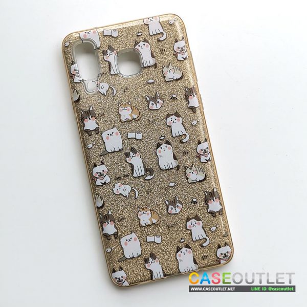 เคส A8 Star กากเพชร Glister ลายน่ารัก