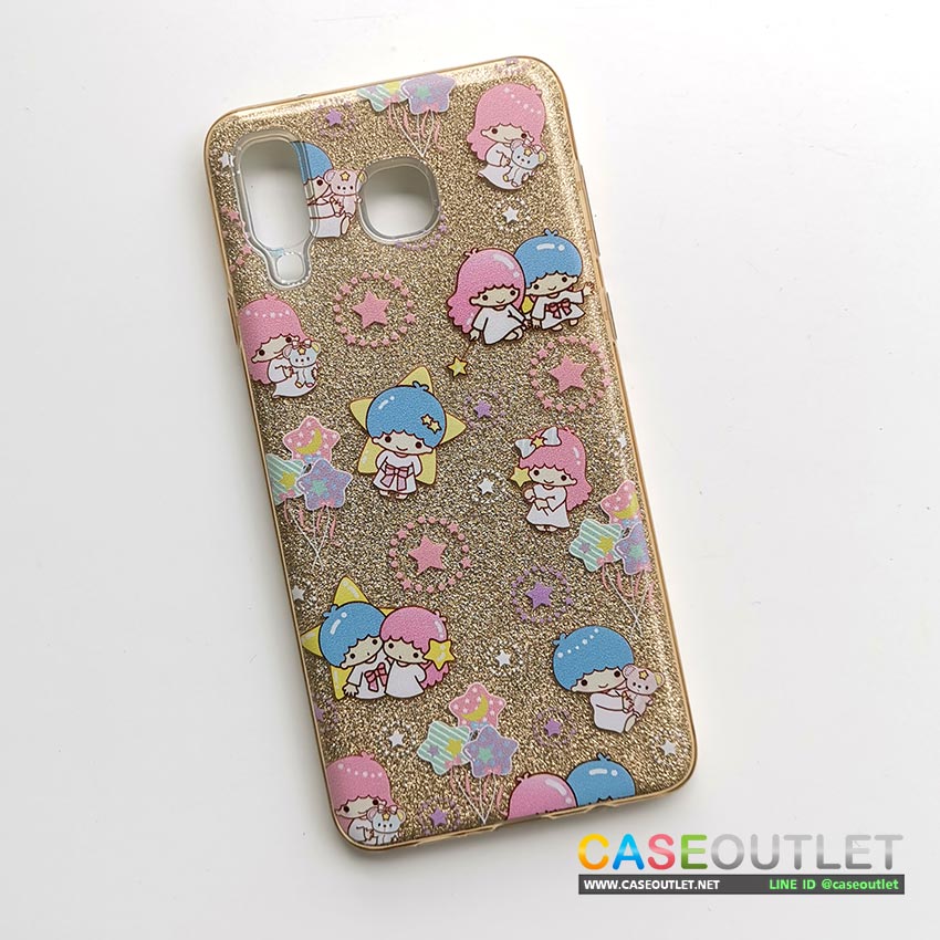 เคส A8 Star กากเพชร Glister ลายน่ารัก