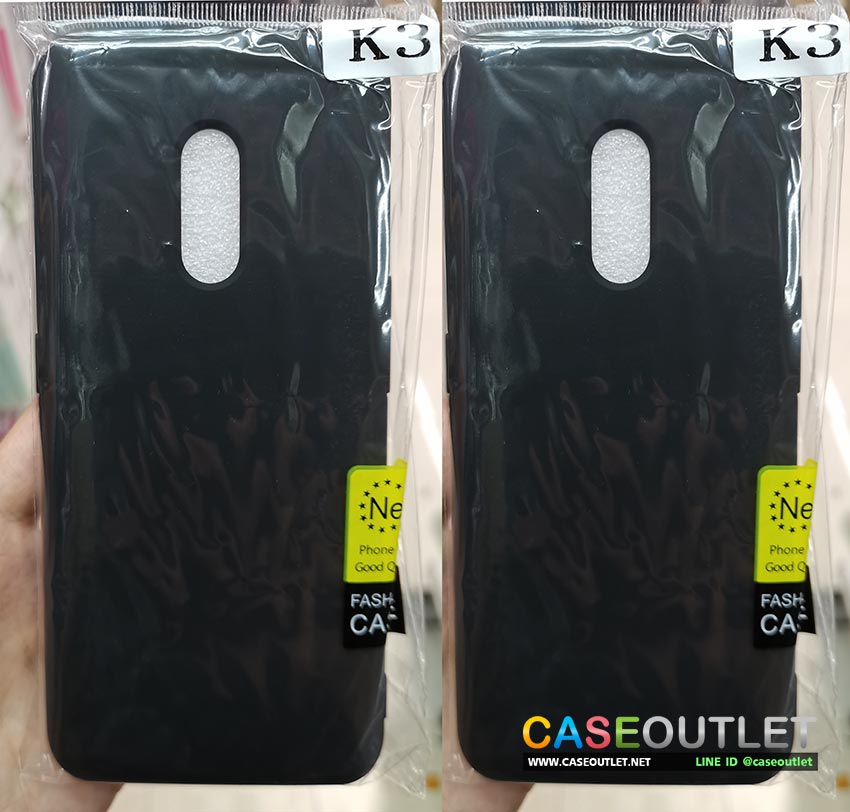 เคส Oppo K3 TPU ดำด้าน ใส่บาง ลดรอยนิ้ว