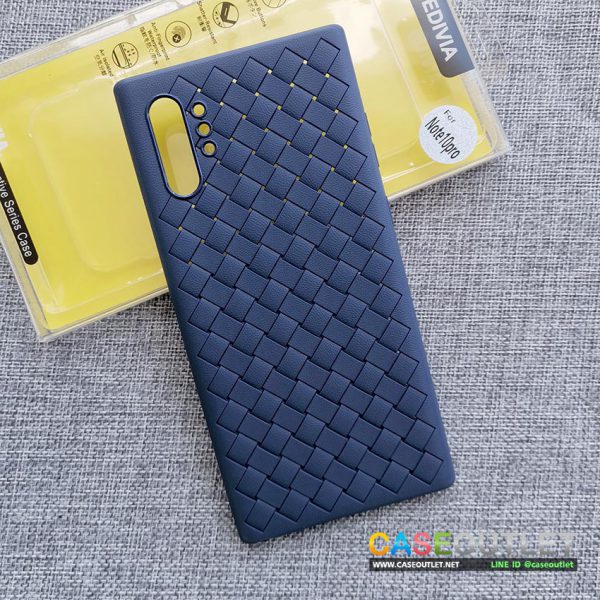 เคส Galaxy Note10+ | Note10plus | Note 10 TPU ลายสาน สไตล์ Bottega