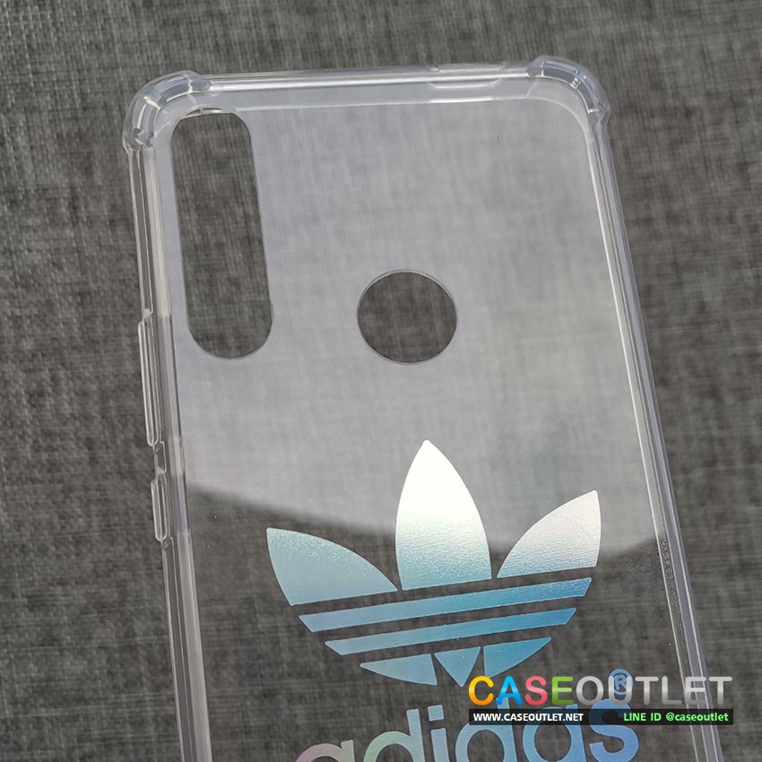 เคส Huawei Y9prime 2019 Adidas หลังแข็งใส เสริมมุม กันกระแทก