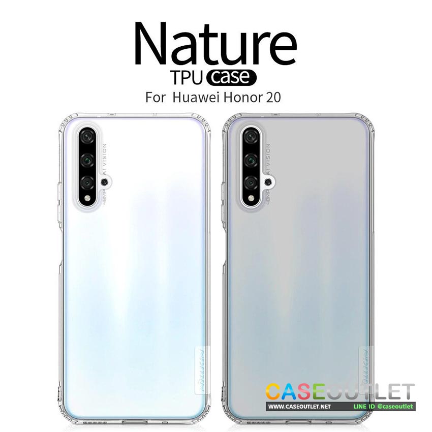 เคส Huawei Nova5t Nova 5t Tpu บาง ใส Nillkin Nature งานแท้