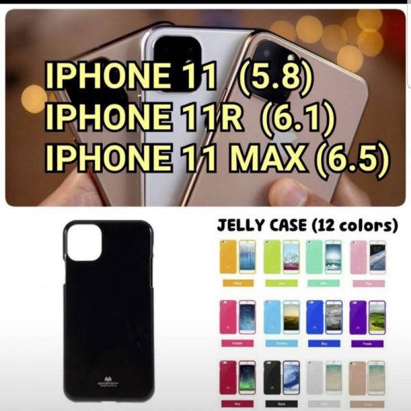 เคส Iphone11 | 11pro | 11pro max Goospery Jelly case TPU สีๆ