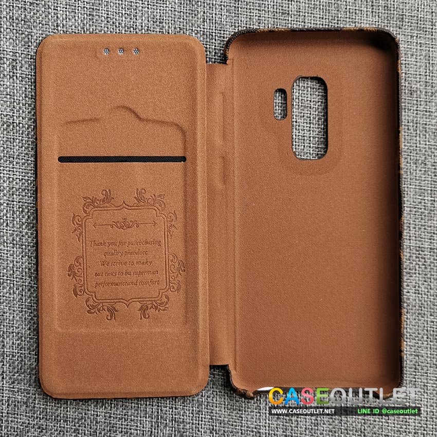 เคส Galaxy S9+ S9plus หลุยส์ LV Louis ฝาพับหนัง