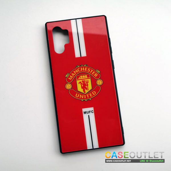 เคส Galaxy Note10+ note10plus หลังกระจก แมนยู Man u