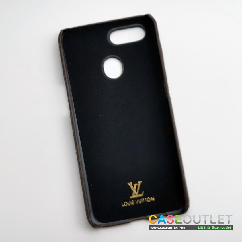 เคส Oppo A7 หุ้มหนัง ลาย หลุยส์ LV louis Vuiton