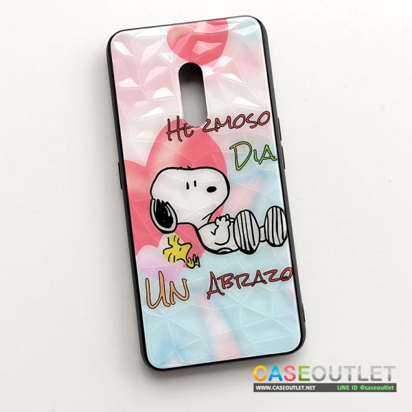 เคส Oppo K3 3D ลาย Snoopy สนูปปี้ diamond cut 3มิติ