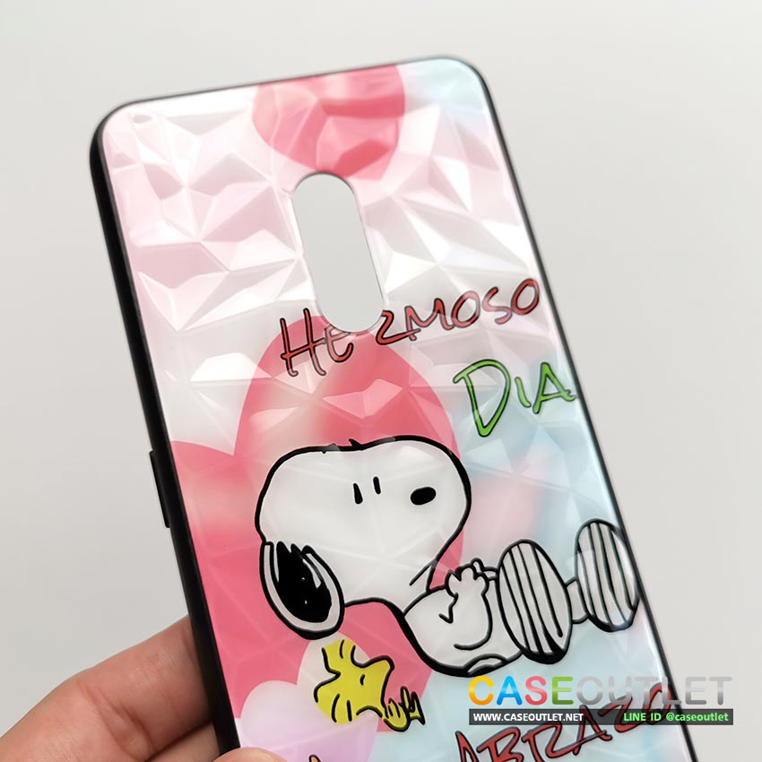 เคส Oppo K3 3D ลาย Snoopy สนูปปี้ diamond cut 3มิติ