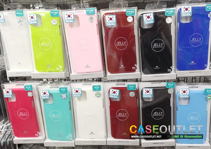 เคส Iphone11 | 11pro | 11pro max Goospery Jelly case TPU สีๆ