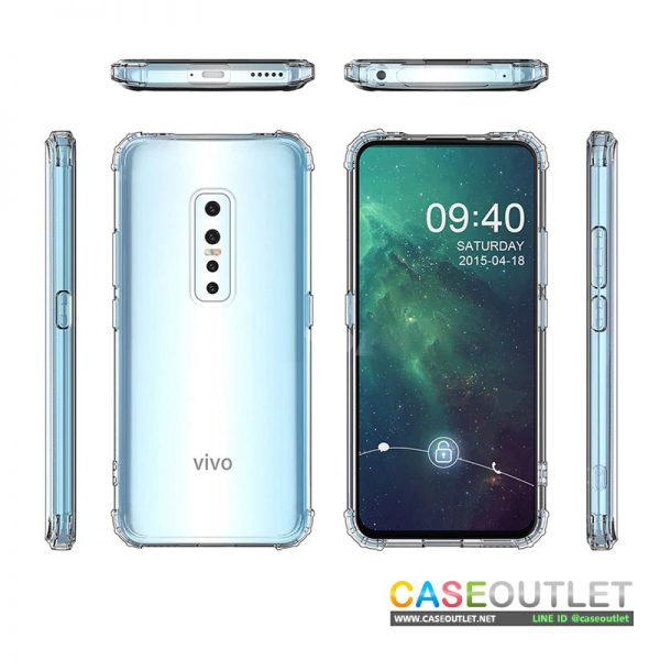 เคส Vivo V17pro V17 pro ใสกันมุม ใส่บาง เสริมมุม กันกระแทก