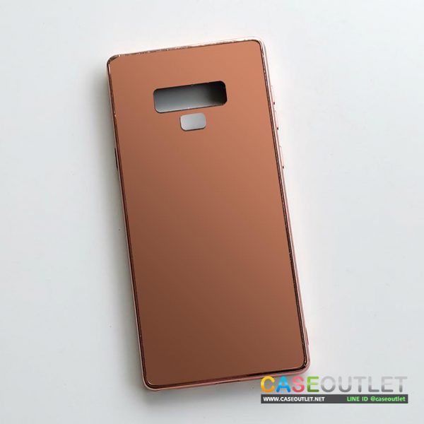 เคส Note9 หลังกระจกเงา Rosegold