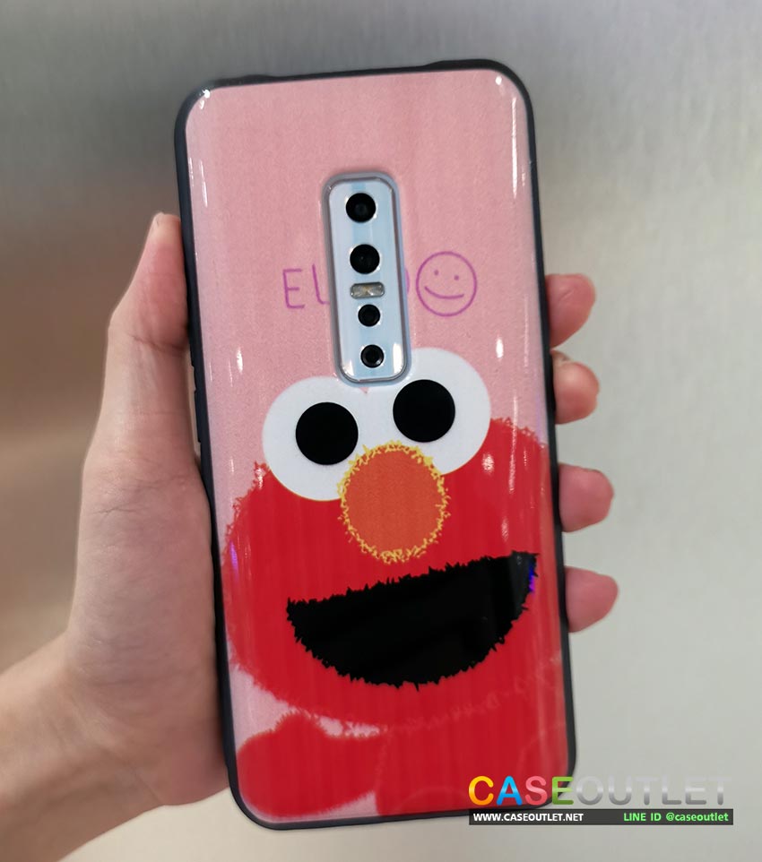 เคส vivo V17pro Elmo เอลโม่ ขอบยาง สกรีนเงา ใส่บาง