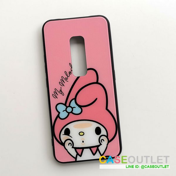 เคส Vivo V17pro My melody มาเมโลดี้ หลังกระจก ขอบยาง