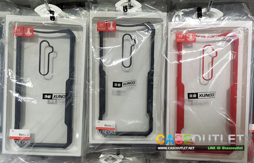 เคส Oppo Reno2 Reno 2 Xundd beatle series ของแท้ หลังใส ขอบยาง กันกระแทก