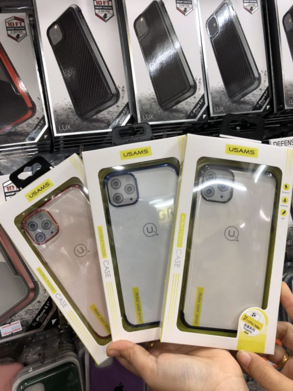 เคส iphone 11 | 11pro | 11pro max Usams ใสขอบเงา