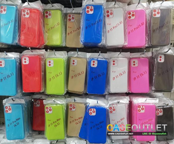 เคส  iphone11 | 11pro | 11pro max  TPU ใส ใสสี