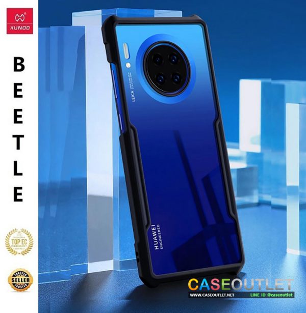 เคส Huawei Mate 30 pro Xundd beatle series ของแท้ หลังใส ขอบยาง กันกระแทก