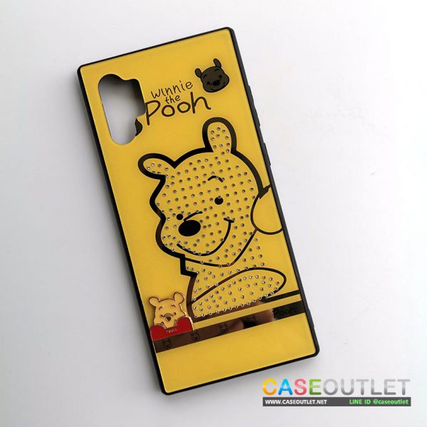 เคส Galaxy Note10+ note10 plus Pooh หมีพู ประดับเพชร