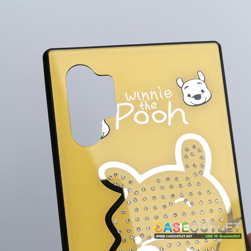 เคส Galaxy Note10+ note10 plus Pooh หมีพู ประดับเพชร