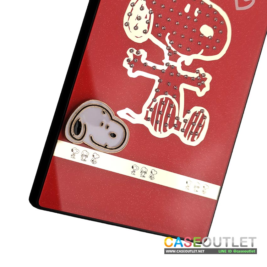 เคส Galaxy Note10+ note10 plus Snoopy สนูปปี้ ประดับเพชร