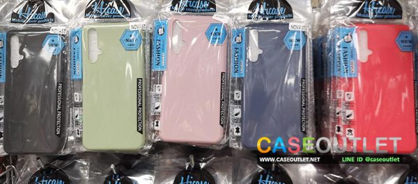 เคส Huawei Nova5t nova 5t tpu สีพาสเทล สีๆ ผิวด้าน