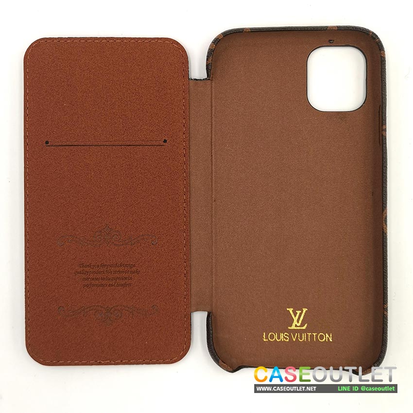 เคส iphone11 | iphone11 pro | iphone 11 pro max ฝาพับหนัง หลุยส์ Louis vuiton LV