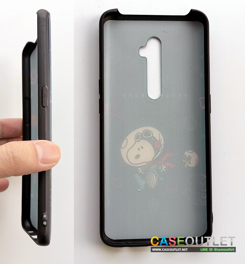 เคส Oppo Reno2 Snoopy สนูปปี้ น่ารัก สกรีนเงา ใส่บาง