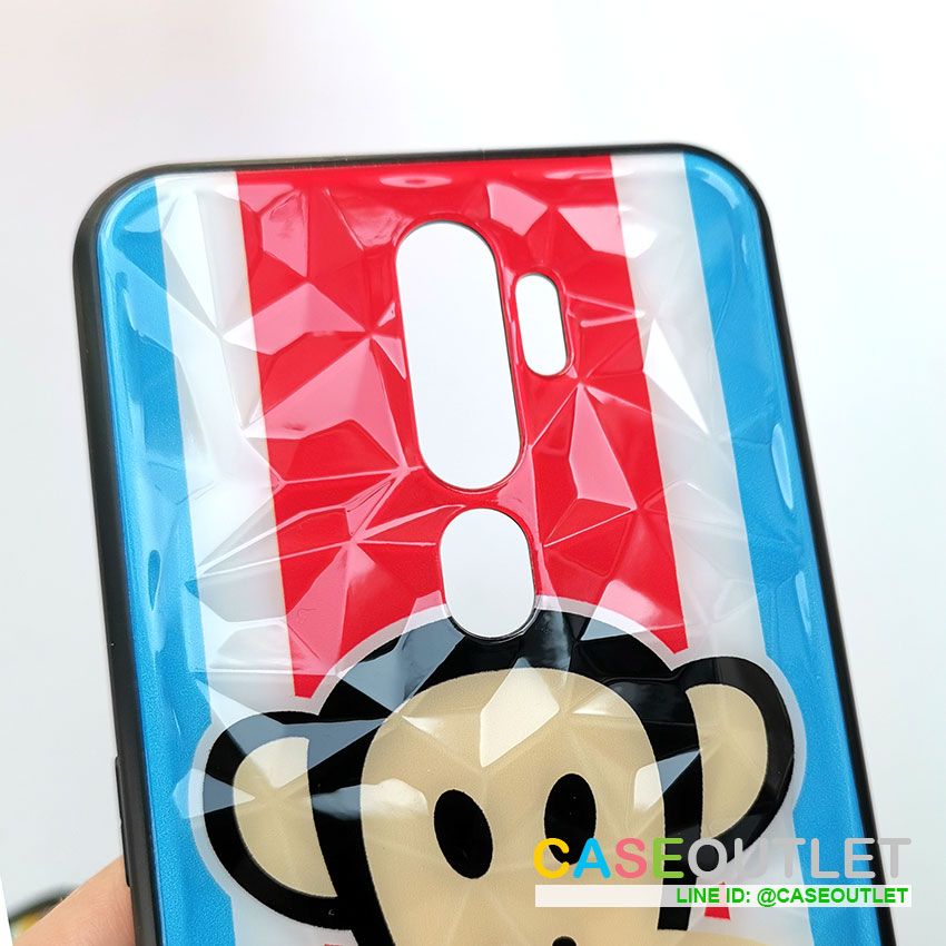 เคส Oppo A9 2020 | A5 2020 3D นูน ลายลิง ฟอลแฟรงค์ Paul Frank