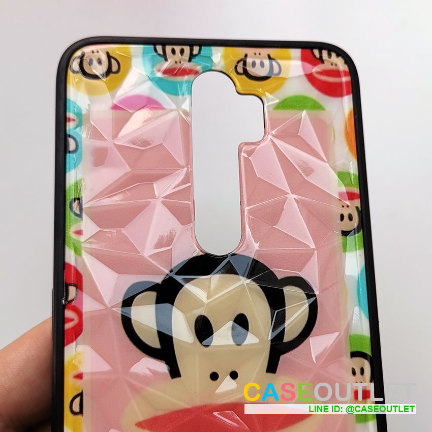 เคส Oppo A9 2020 | A5 2020 3D นูน ลายลิง ฟอลแฟรงค์ Paul Frank