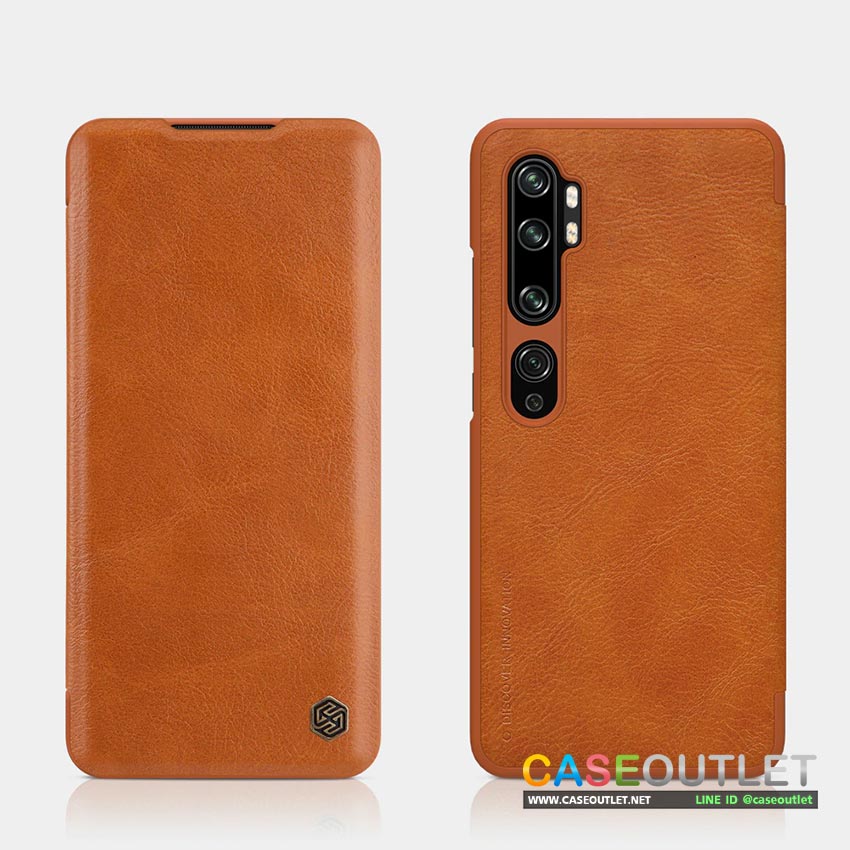 เคส Xiaomi Note10 | Note10 Pro (CC9 pro) ฝาพับหนัง Nillkin รุ่น QIN