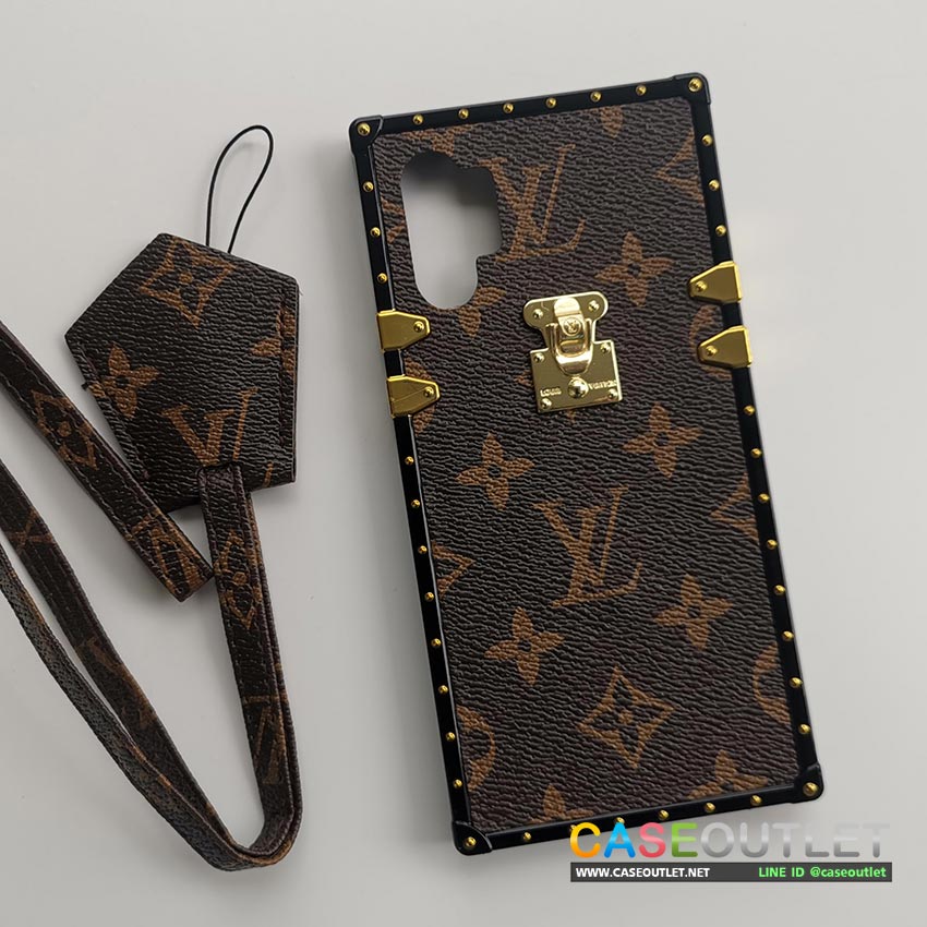 เคส Samsung Galaxy Note10+ Note10plus Louis LV หลุยส์ monogram พร้อมสายห้อย