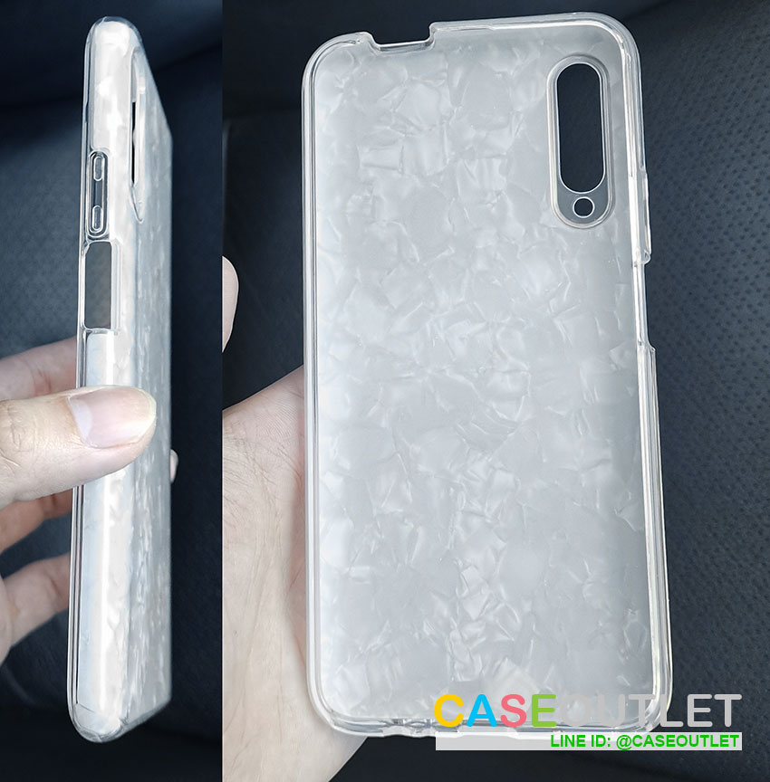 เคส Huawei Y9s ผิวแก้ว ลายมุก ผิวมุก กันกระแทก